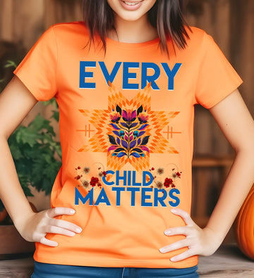 Orange Shirt Day "Every Child Matters" Orange T Shirt