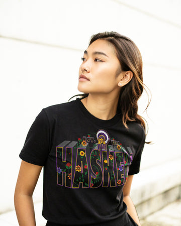 Haskell Woodlandish 3D Black Tee Shirt Unisex