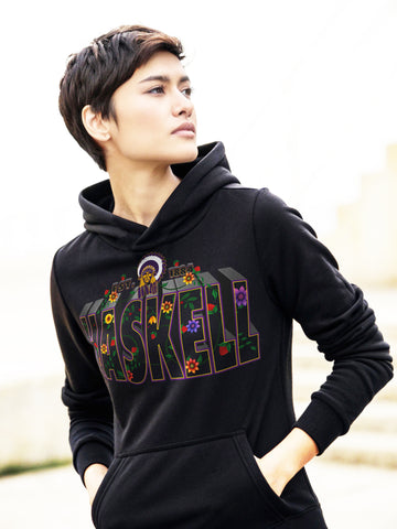 Haskell Woodlandish 3D Black Hoodie Unisex