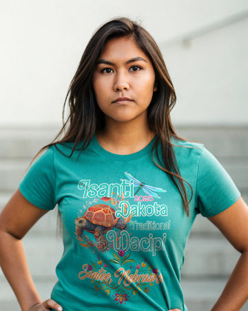 Isanti Wacipi Jade Adult Unisex Tee